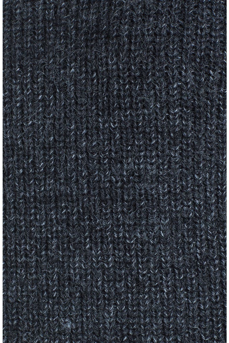 Twist Sleeve Sweater, Alternate, color, GREY MEDIUM CHARCOAL HEATHER