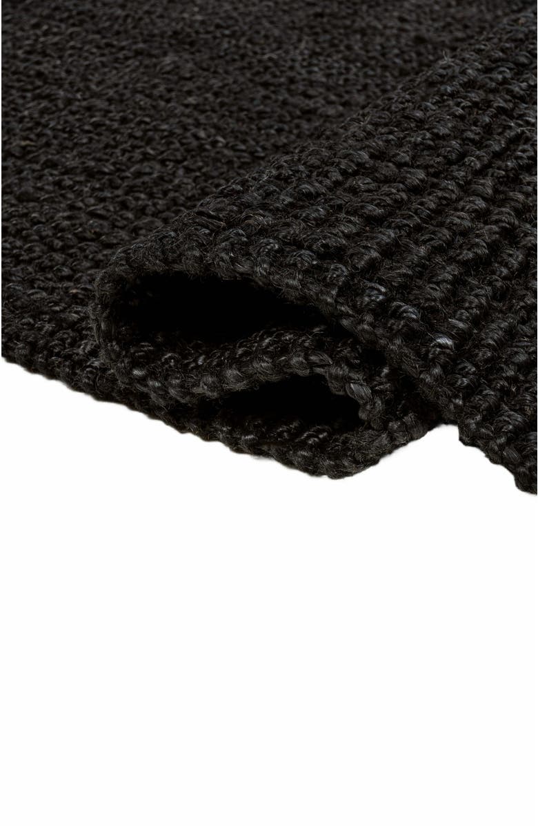 JONATHAN Y Pata Hand Woven Chunky Jute Area Rug, Alternate, color, Black