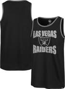 '47 Men's '47 Black Las Vegas Raiders Upload Franklin Tank Top