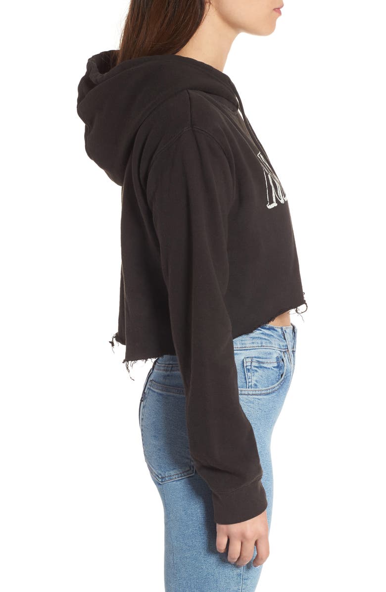 Junk Food Rebelle Crop Hoodie, Alternate, color, 