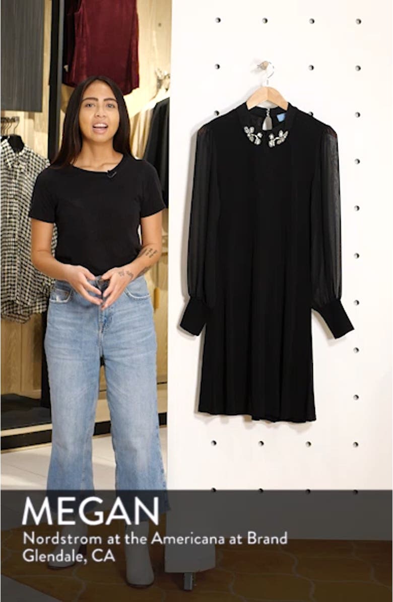 Embellished Collar Dress, sales video thumbnail