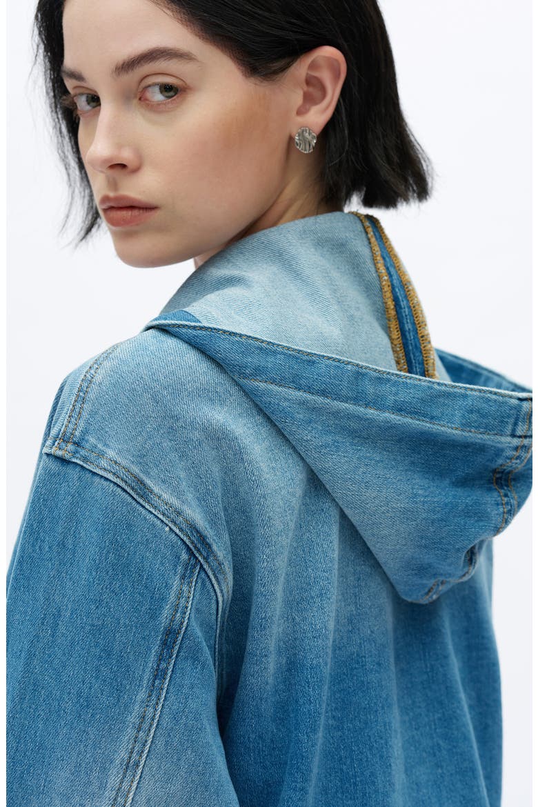 Crop Hoodie, Alternate, color, VINTAGE MEDIUM BLUE