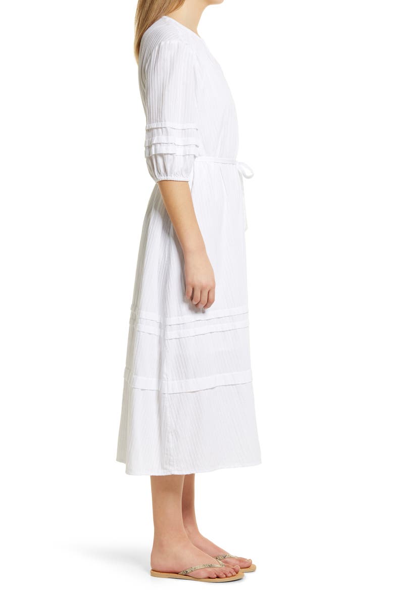 Caslon<sup>®</sup> Vacation Cotton Midi Dress, Alternate, color, 