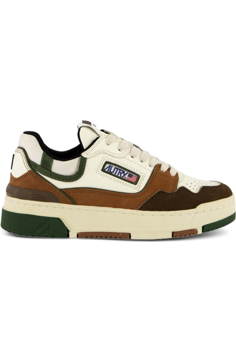 AUTRY CLC Low Sneaker, Alternate, color, Brown/ Green