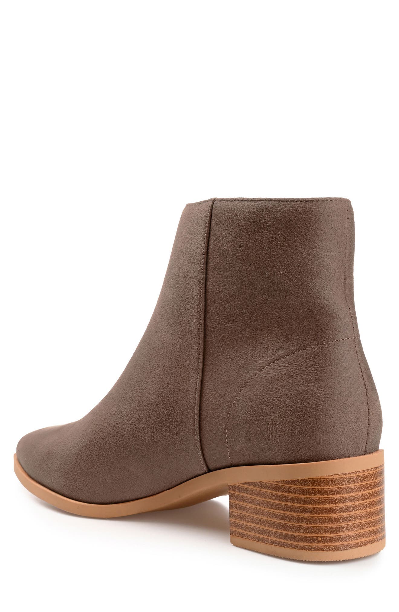 Journee Collection Comfort Foam Sadiya Bootie, Alternate, color, Brown