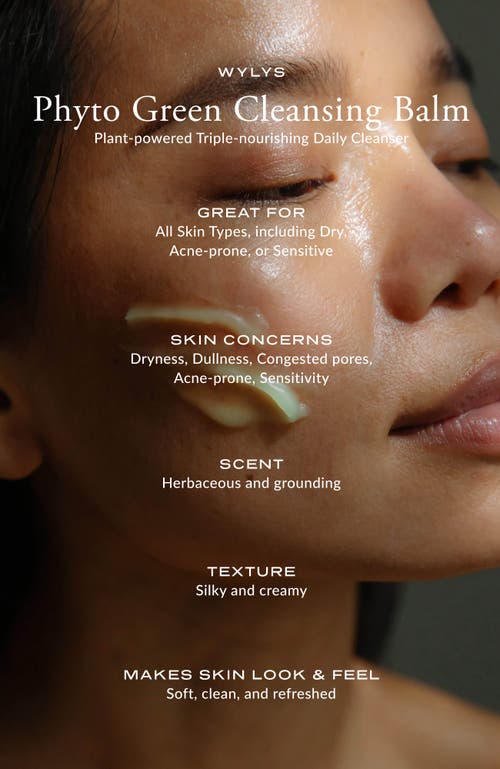 Wylys Phyto Green Cleansing Balm & Jade Spatula