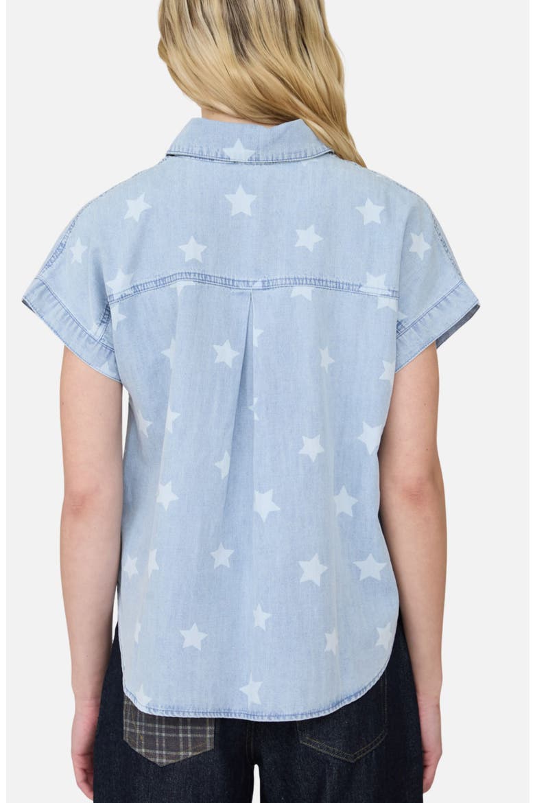 Washed Denim Shirt, Alternate, color, DENIM
