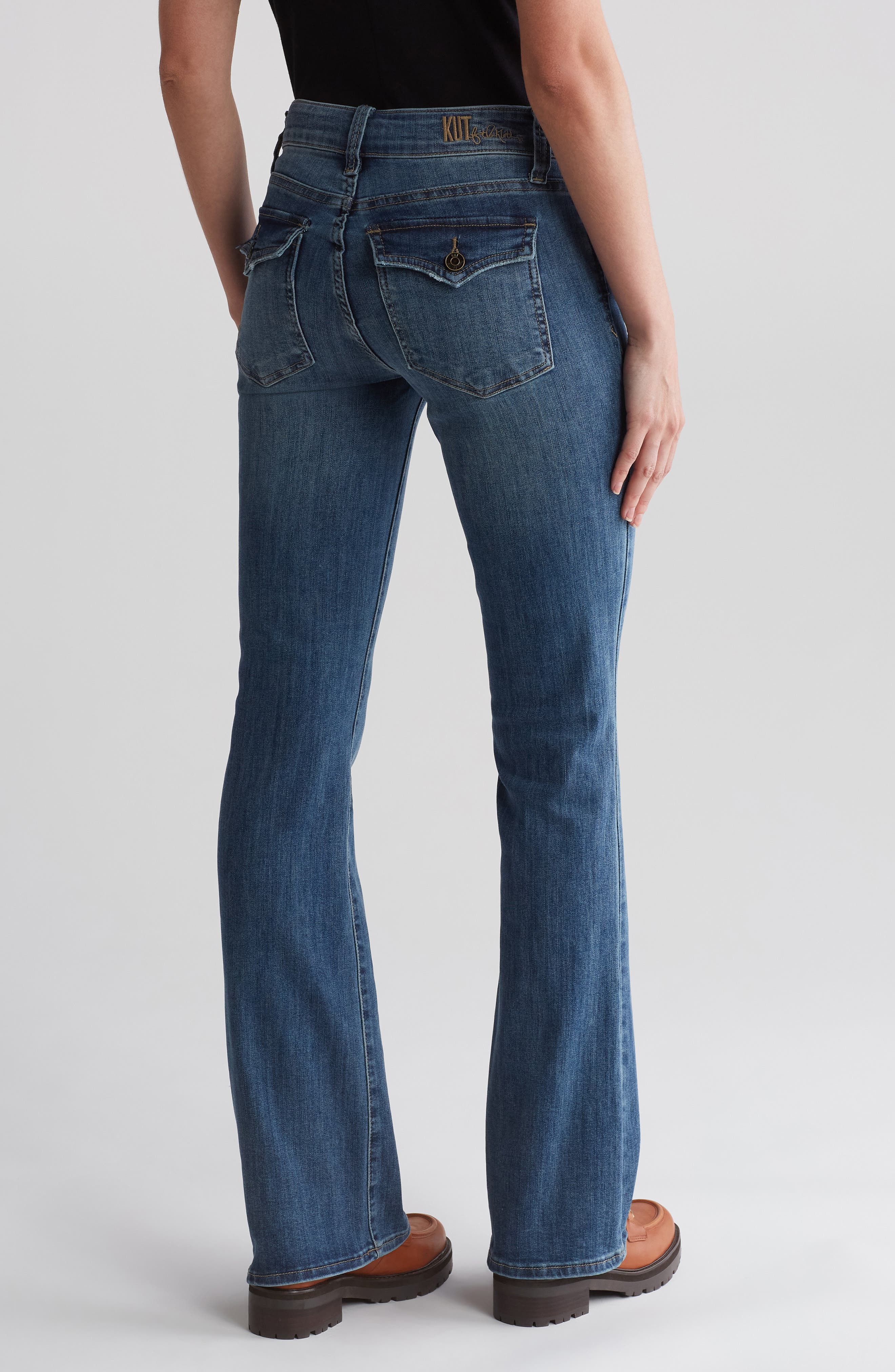 Nicole Flap Back Bootcut Jeans - image 2