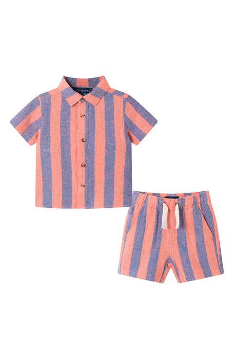 Button-Up Shirt & Shorts Set (Baby)
