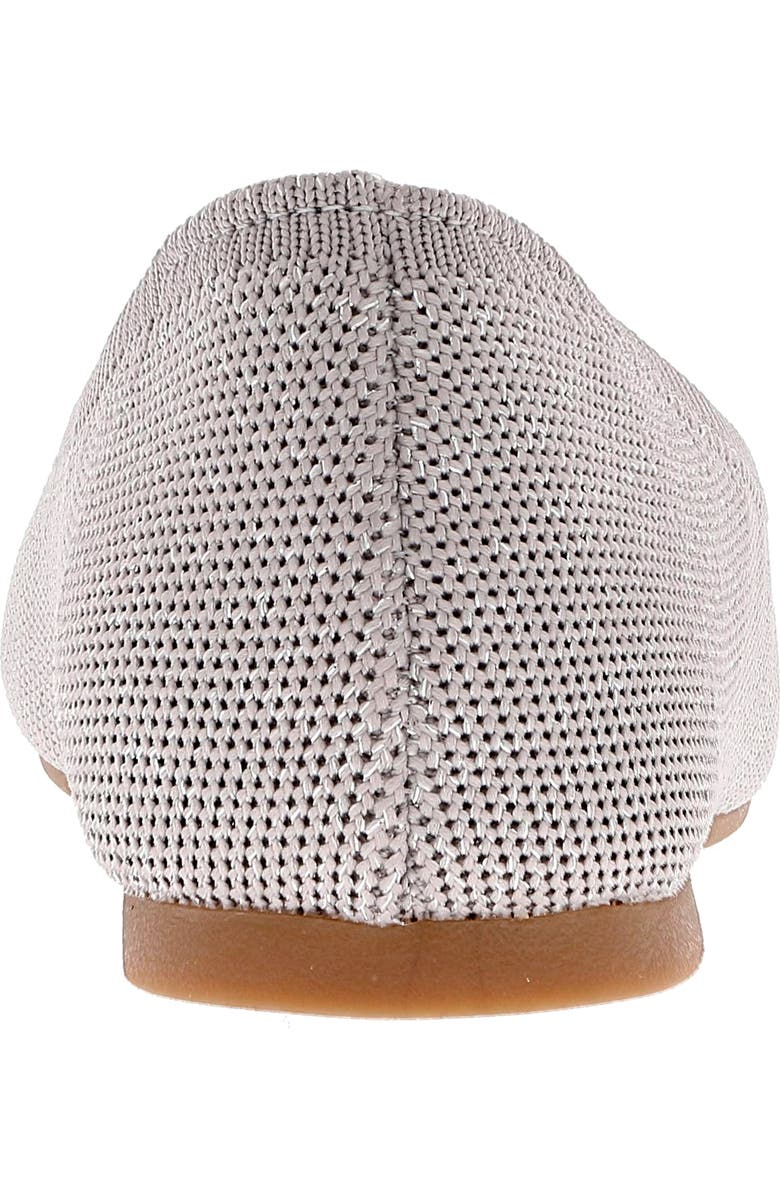 MIA Brendy Ballet Flat, Alternate, color, Silver Kni