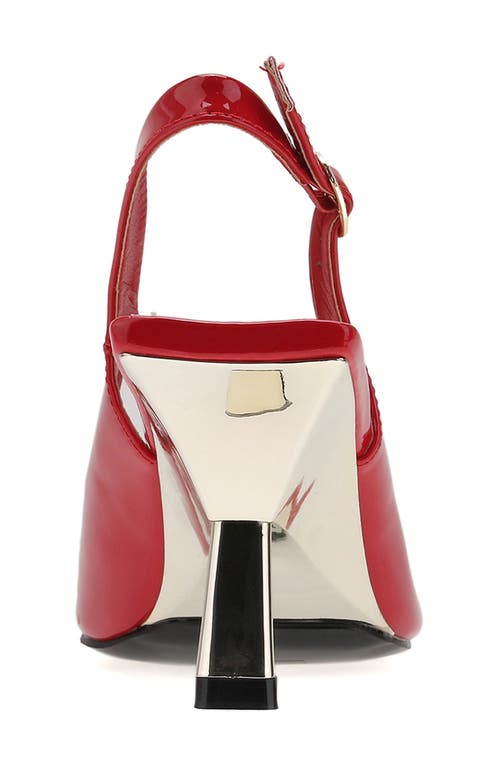 Ninety Union Koko Slingback Pump In Red