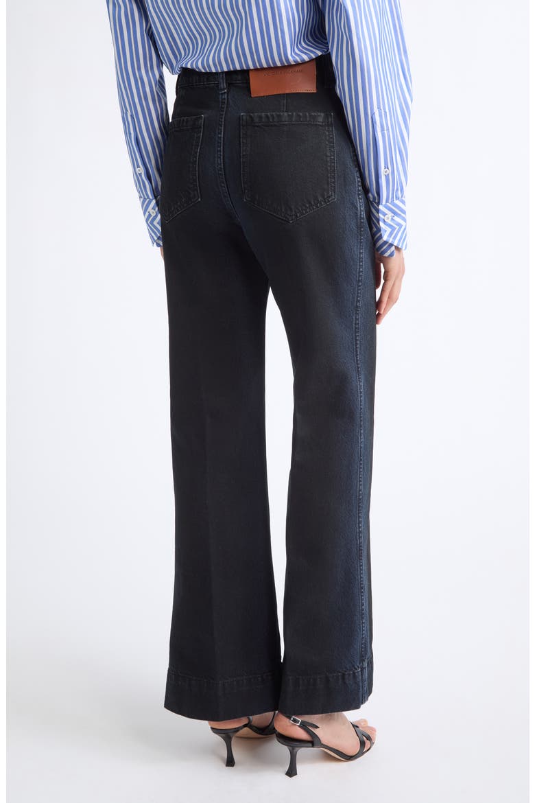 Alina Tailored Wide Leg Jeans, Alternate, color, INK BLUE