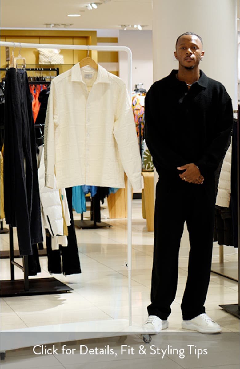 Ladder Pearce Oversize Shirt, sales video thumbnail