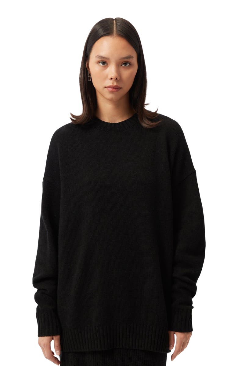 GOBI Mongolian Cashmere Relaxed-Fit Cashmere Sweater, Alternate, color, 