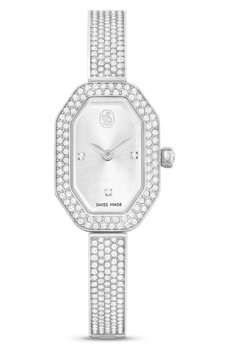 Swarovski Dextera Bracelet Watch, 31mm, Main, color, Silver