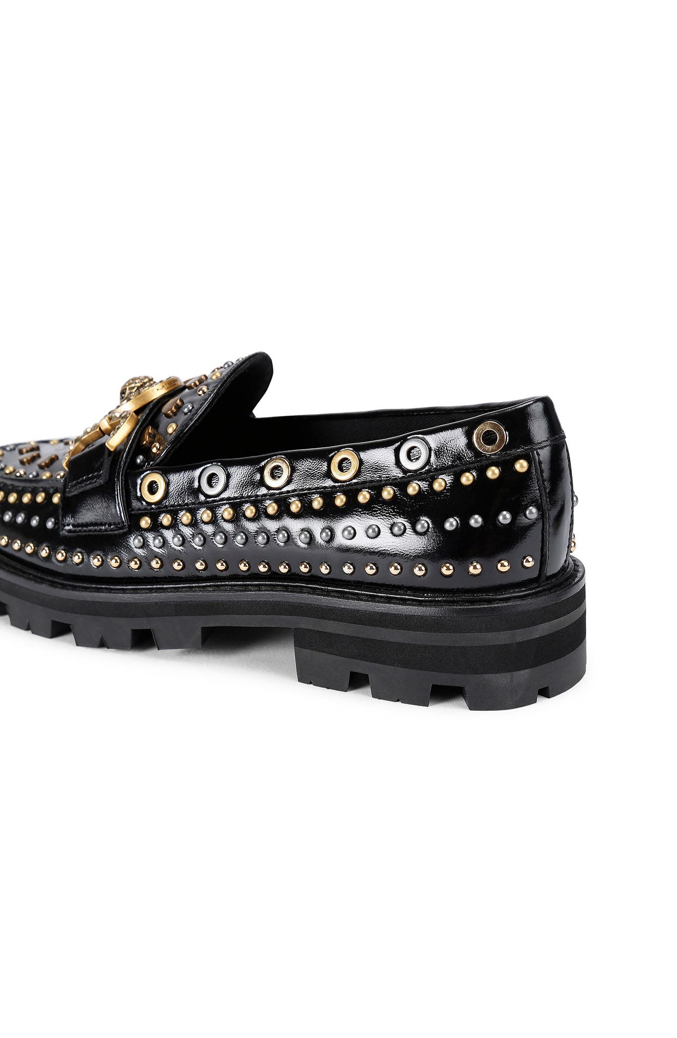 Kurt Geiger London Mansion Stud Loafer, Alternate, color, 