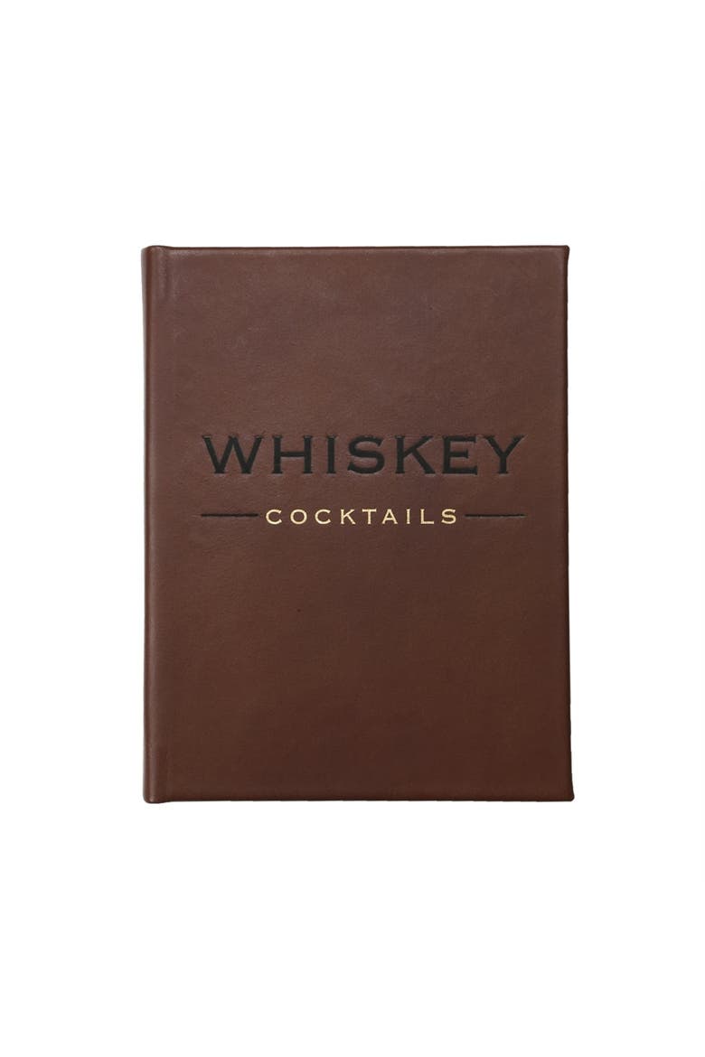 Whiskey Cocktails Leather Edition, Main, color, Brown