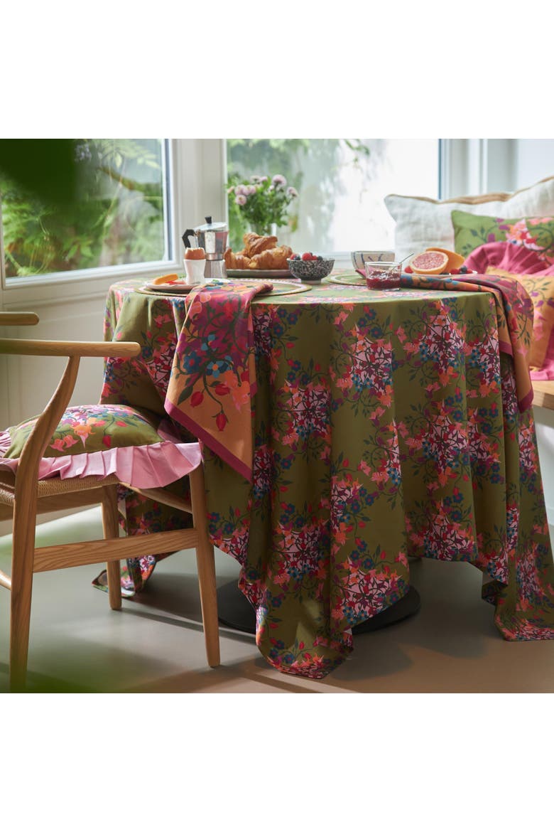 Tablecloth, Alternate, color, Green