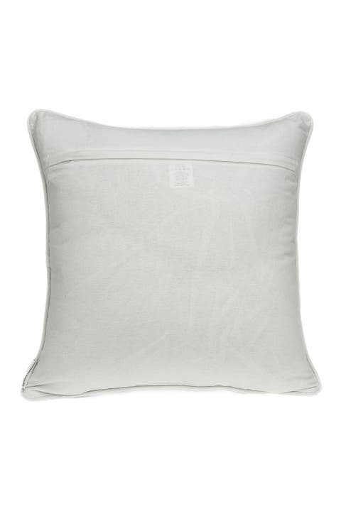 Vega Traditional Pillow - 20" x 20" - Grey