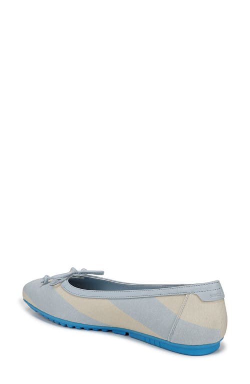 Franco Sarto Imara Square Toe Ballet Flat In Blue