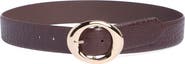 NORDSTROM RACK Croc Embossed Belt