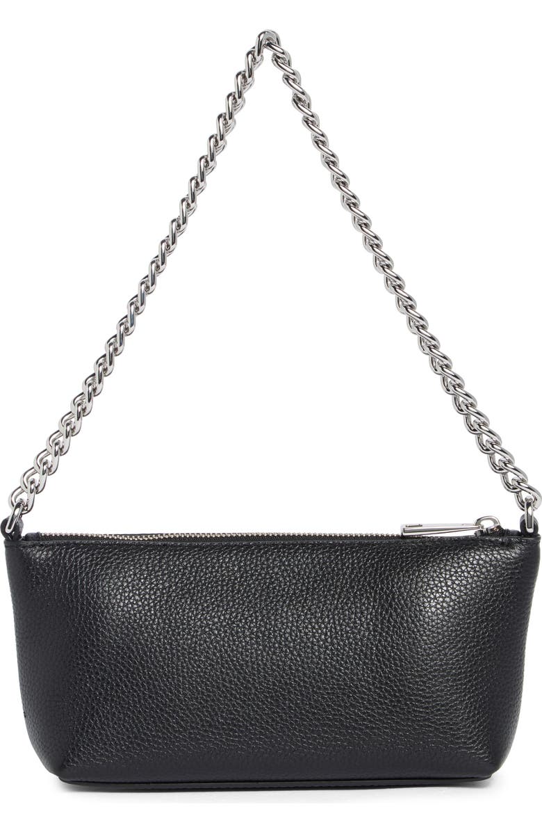 Marc Jacobs Standard Supply Leather Shoulder Bag, Alternate, color, Black