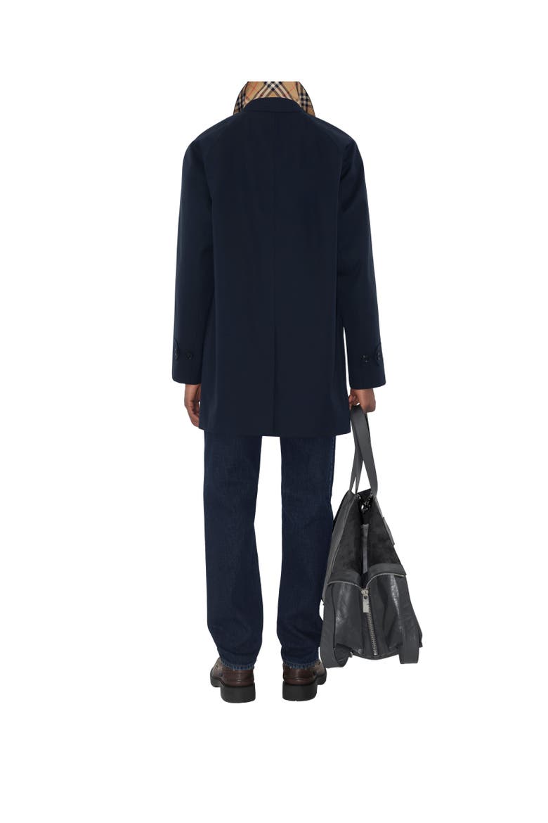 Short Camden Heritage Car Coat, Alternate, color, Coal blue