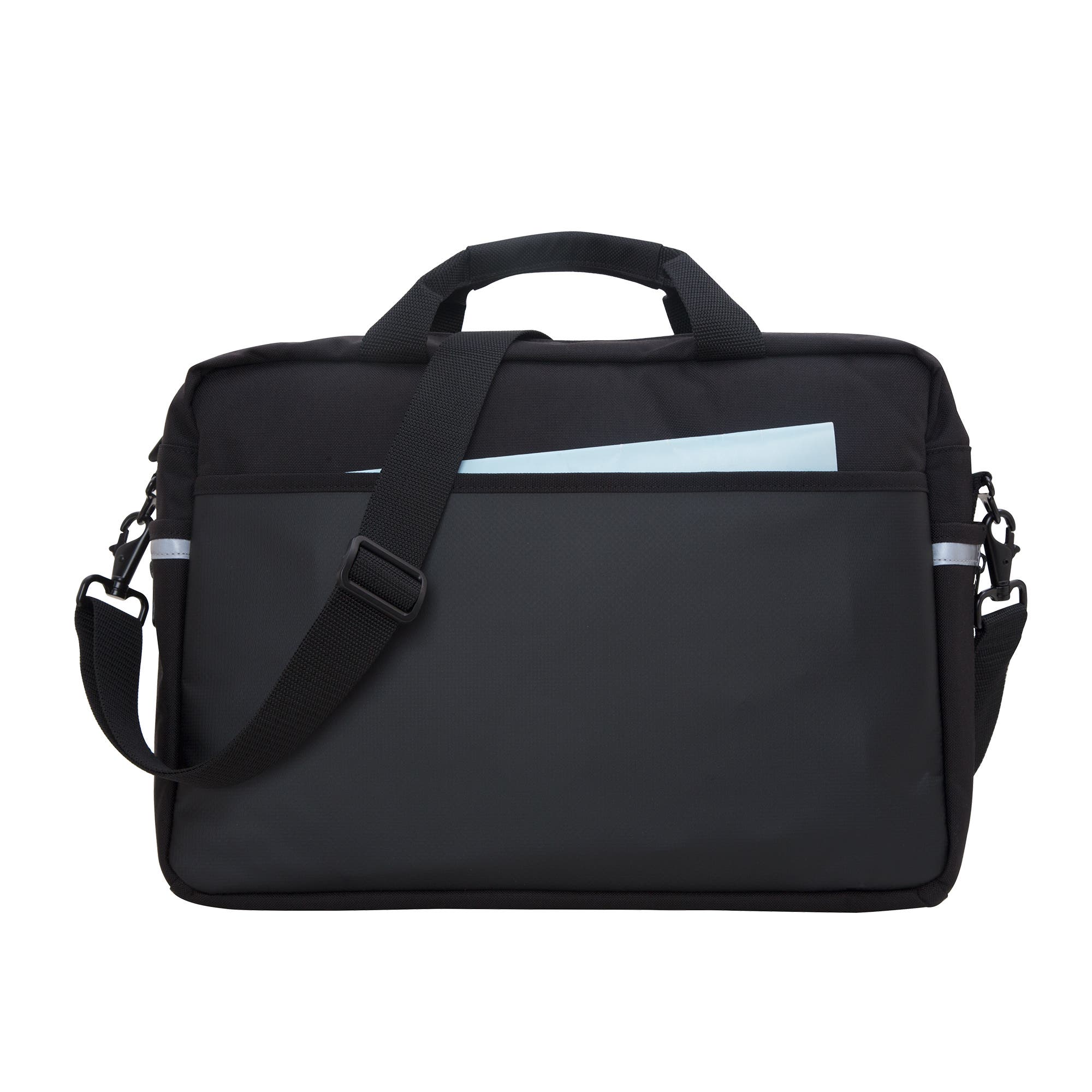 Manhattan Portage Webb Convertible Briefcase, Alternate, color, Black