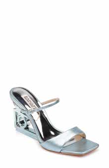 Badgley Mischka Collection Luna Wedge Slide Sandal