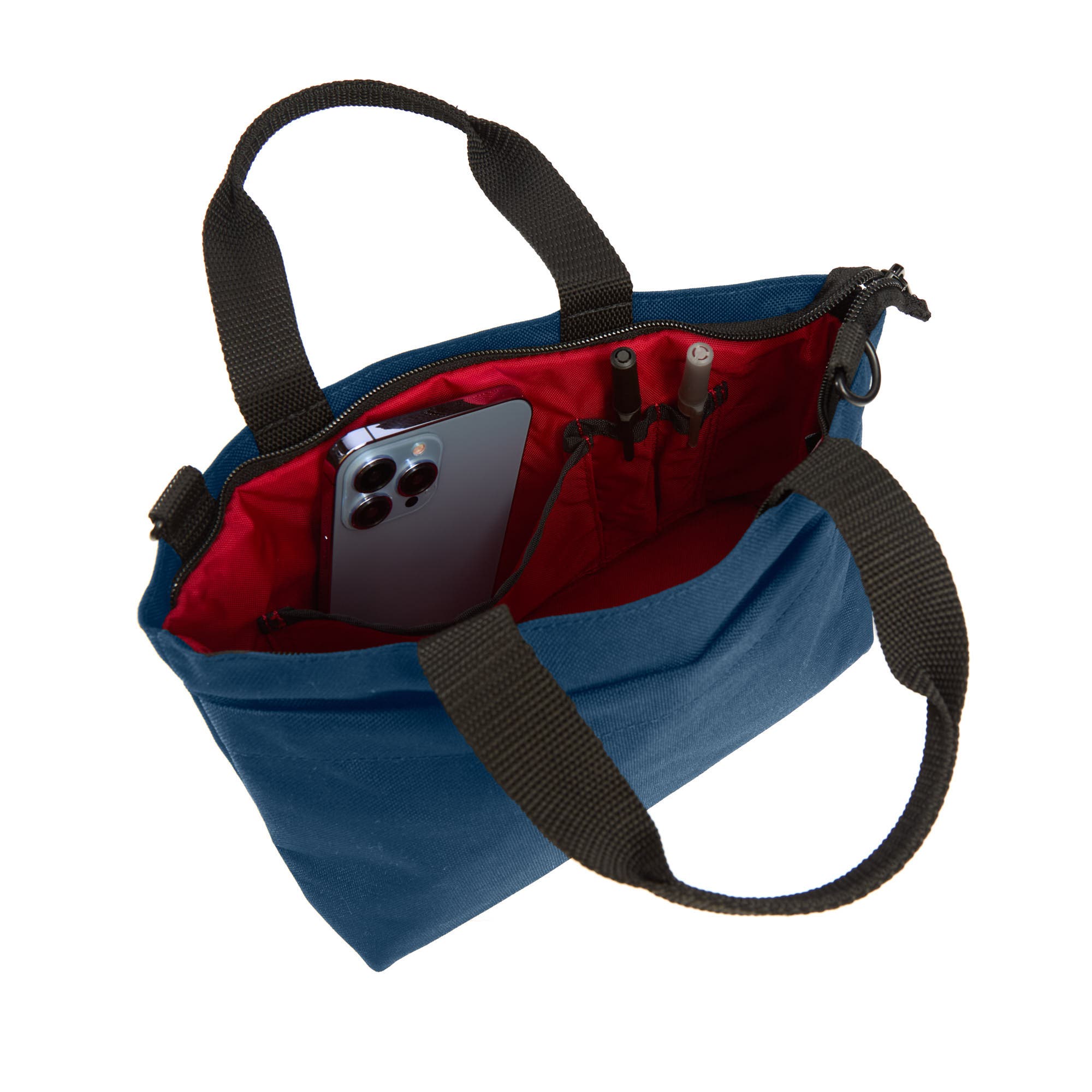 Compact Remsen Tote Bag (Small), Everyday Essentials Carry, Alternate, color, Navy