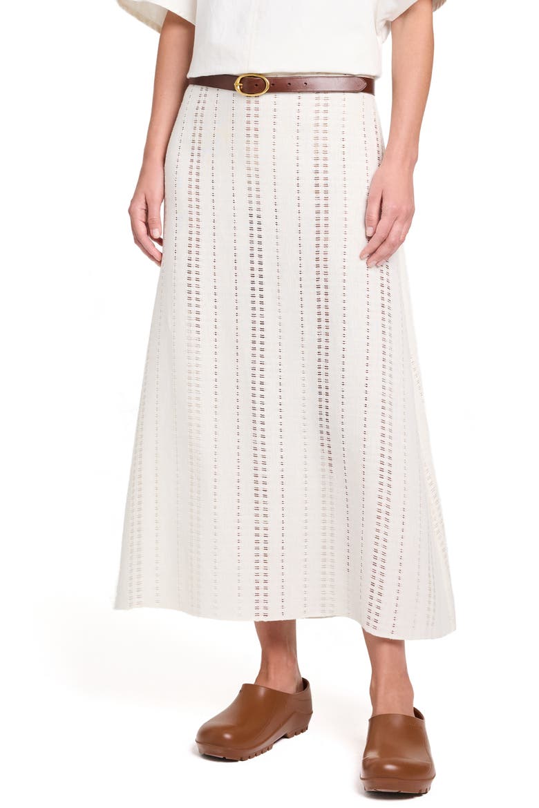 The A-Line Unlined Skirt, Main, color, IVORY