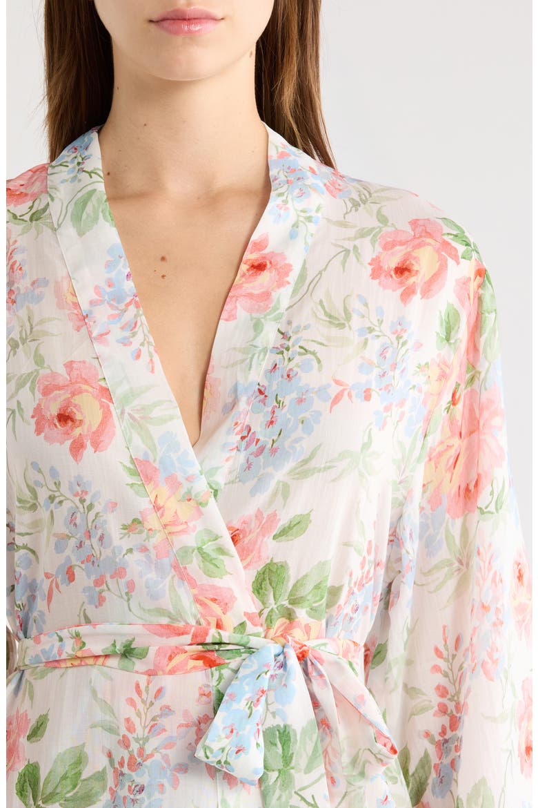 Orchidee Deshabille Robe, Alternate, color, ECRU