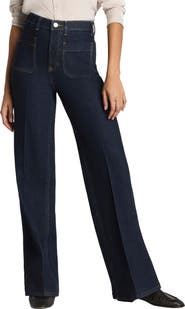 SPANX® SPANXshape™ Authentic 360 Patch Pocket Easy Flare Jeans