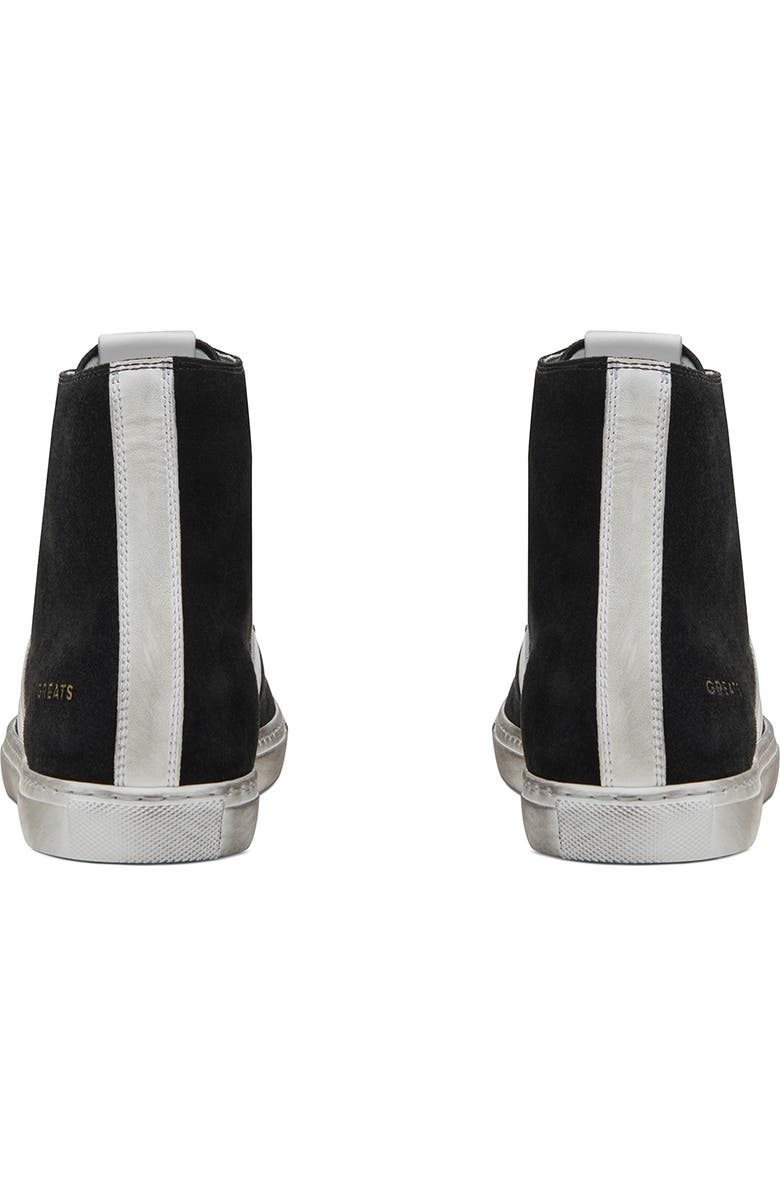 GREATS Reign High Top Sneaker, Alternate, color, Nero