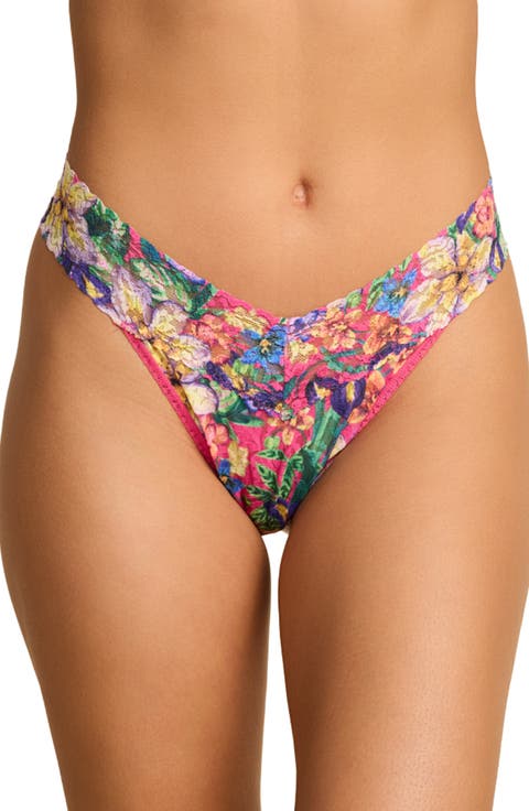 Print Original Rise Thong