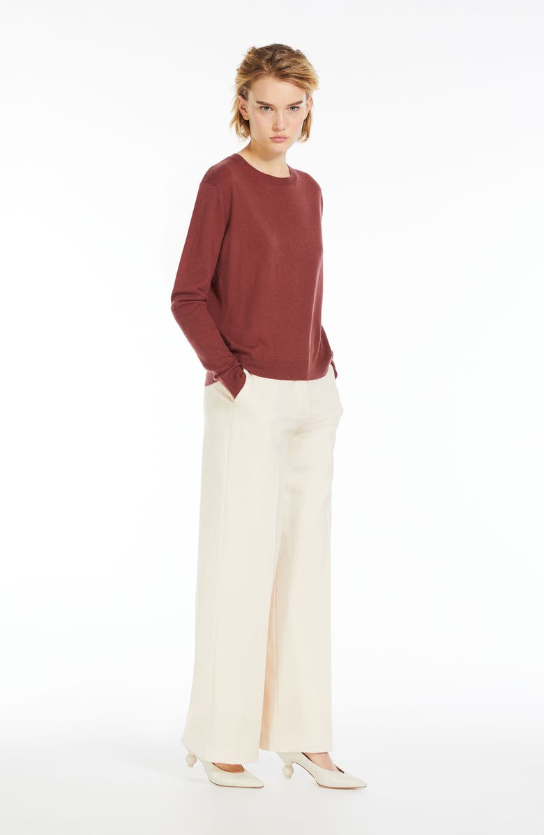Weekend Max Mara Mochi Wool & Cashmere Crewneck Sweater, Alternate, color, 