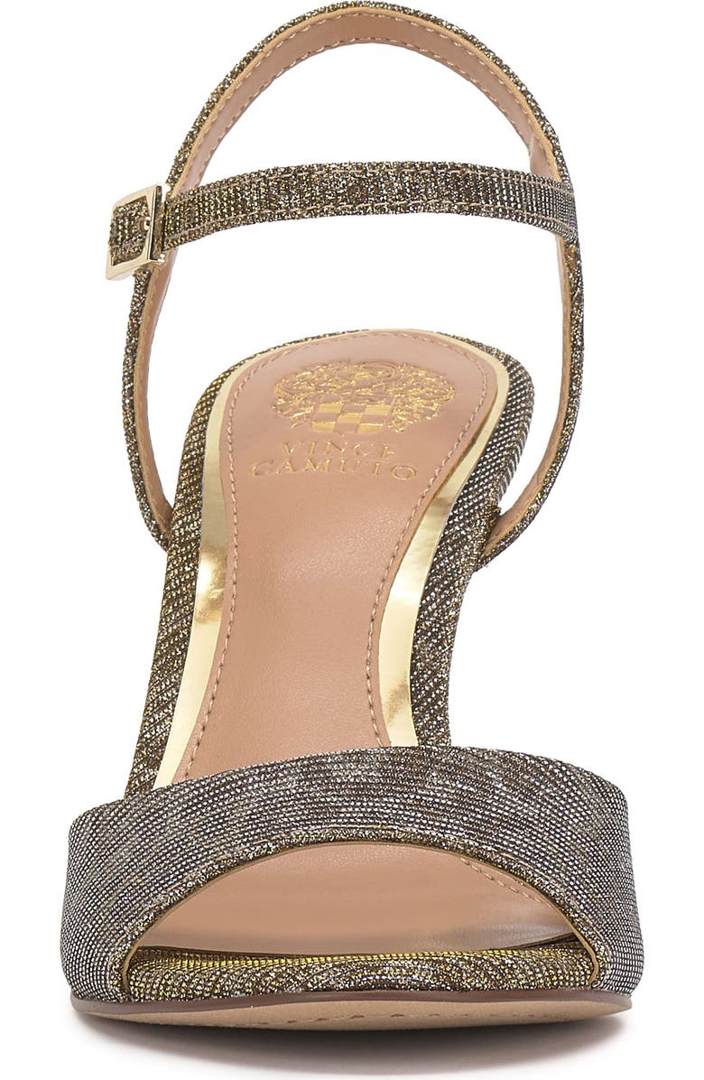Vince Camuto Lilah Ankle Strap Sandal, Alternate, color, Light Bronze