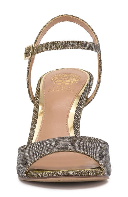 Vince Camuto Lilah Ankle Strap Sandal In Brown