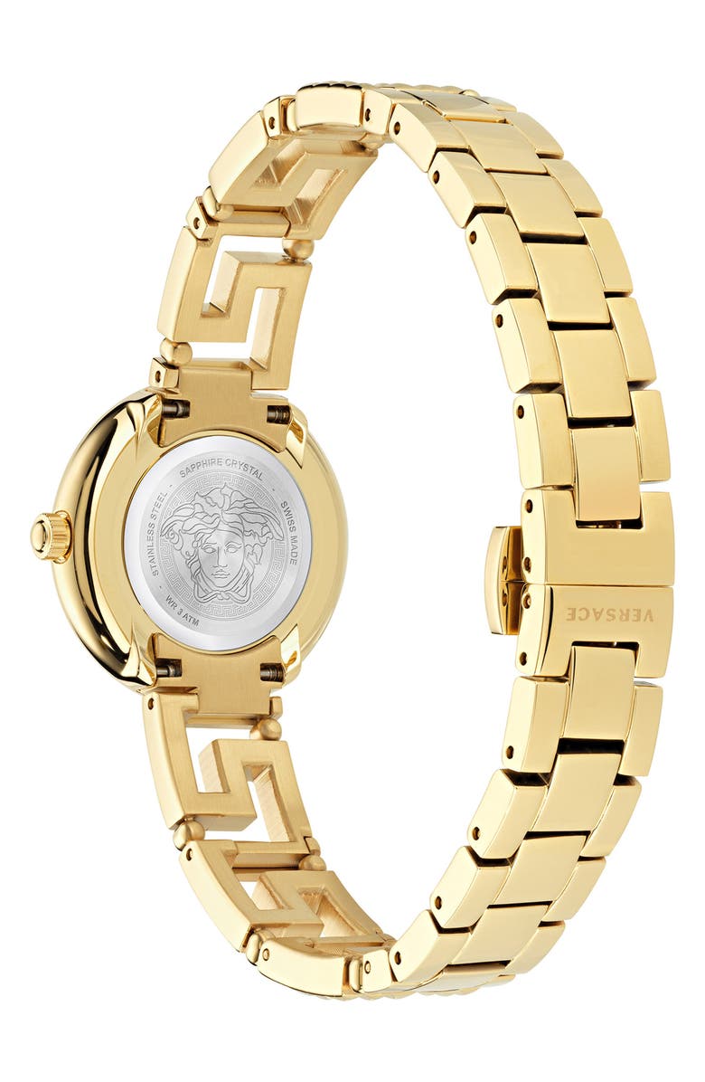 Versace Greca Goddess Bracelet Watch, 28mm, Alternate, color,