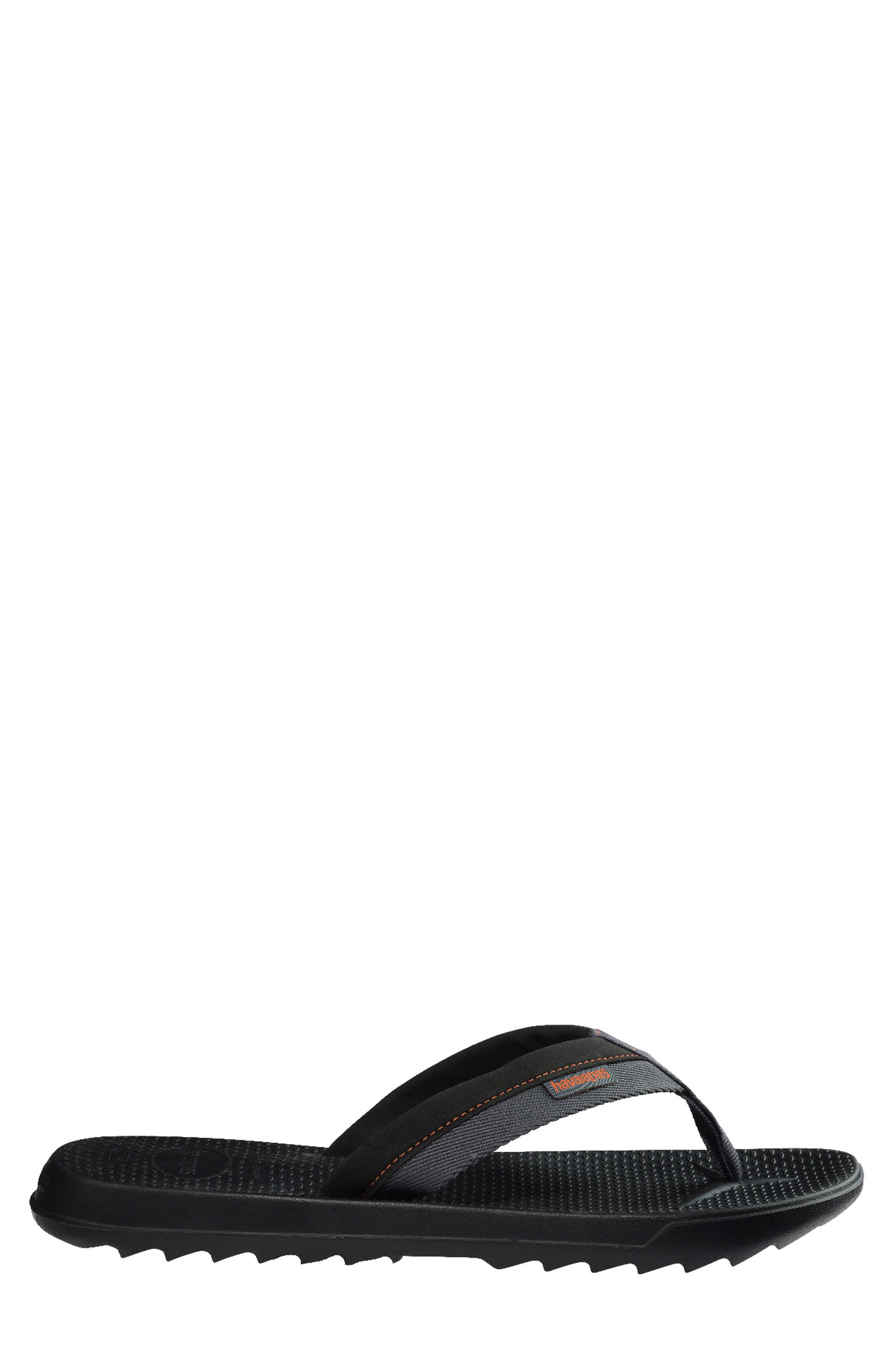 Track Plus Flip Flop, Alternate, color, GRAPHITE/ GRAPHITE BLACK