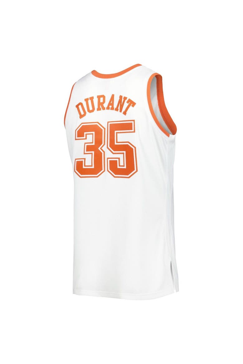 Men's Mitchell & Ness Kevin Durant White Texas Longhorns 2006/07 Throwback Jersey, Alternate, color, White