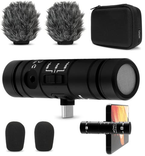 DoubleMic-UC Dual Capsule Phone Microphone for USB-C Devices