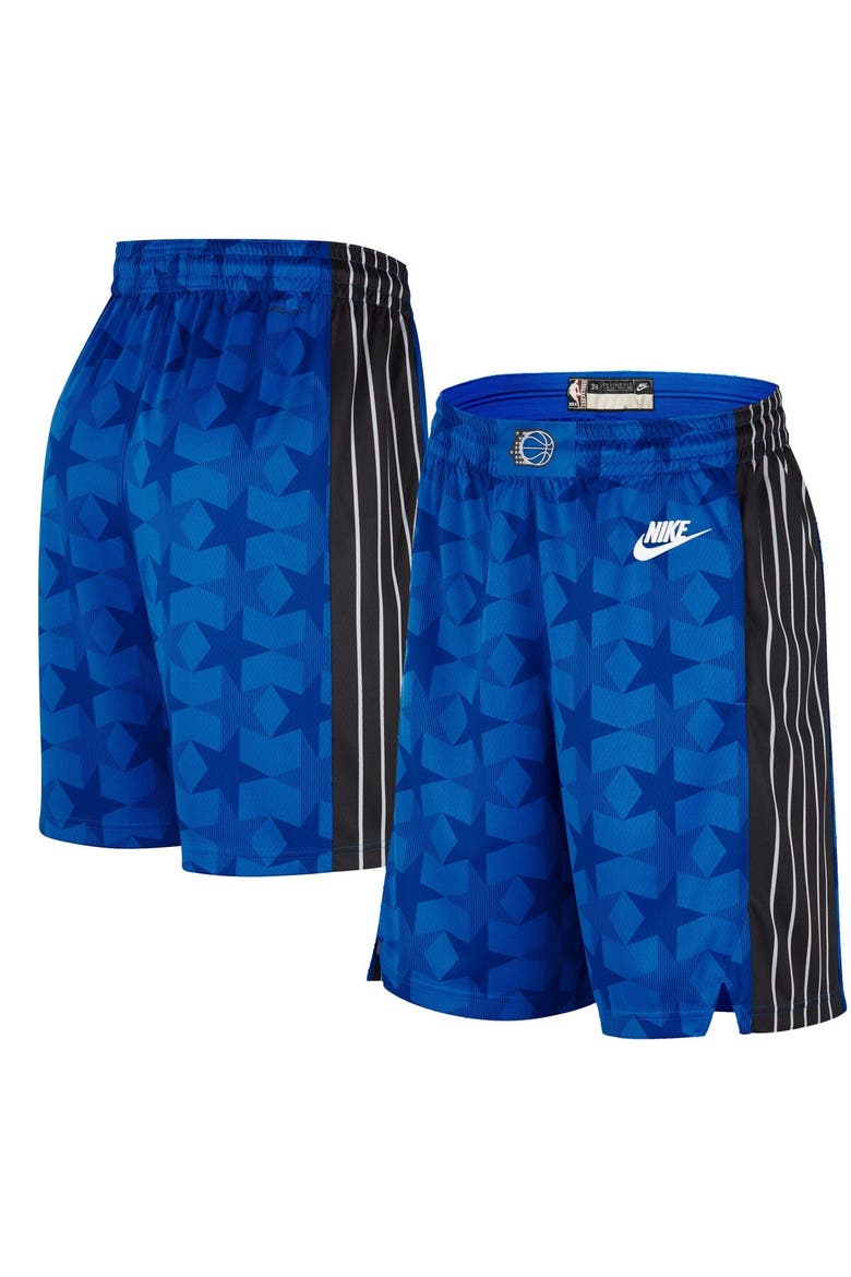 Men's Nike Royal Orlando Magic 2023/24 Classic Edition Hardwood Classics Performance Swingman Shorts, Main, color, Royal