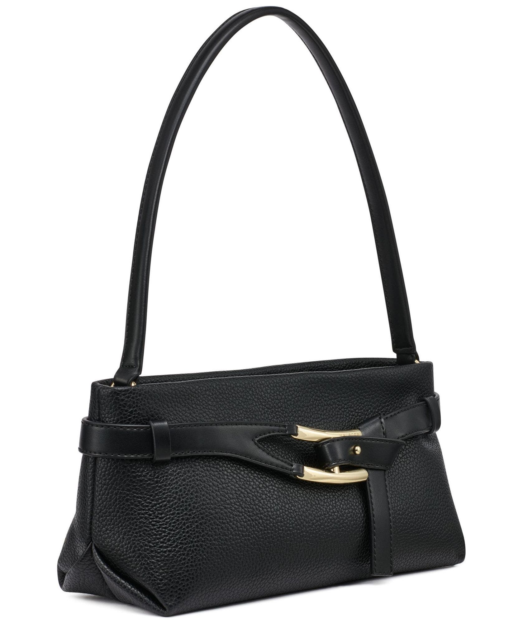 Tasha Shoulder Bag, Alternate, color, Black/Gold