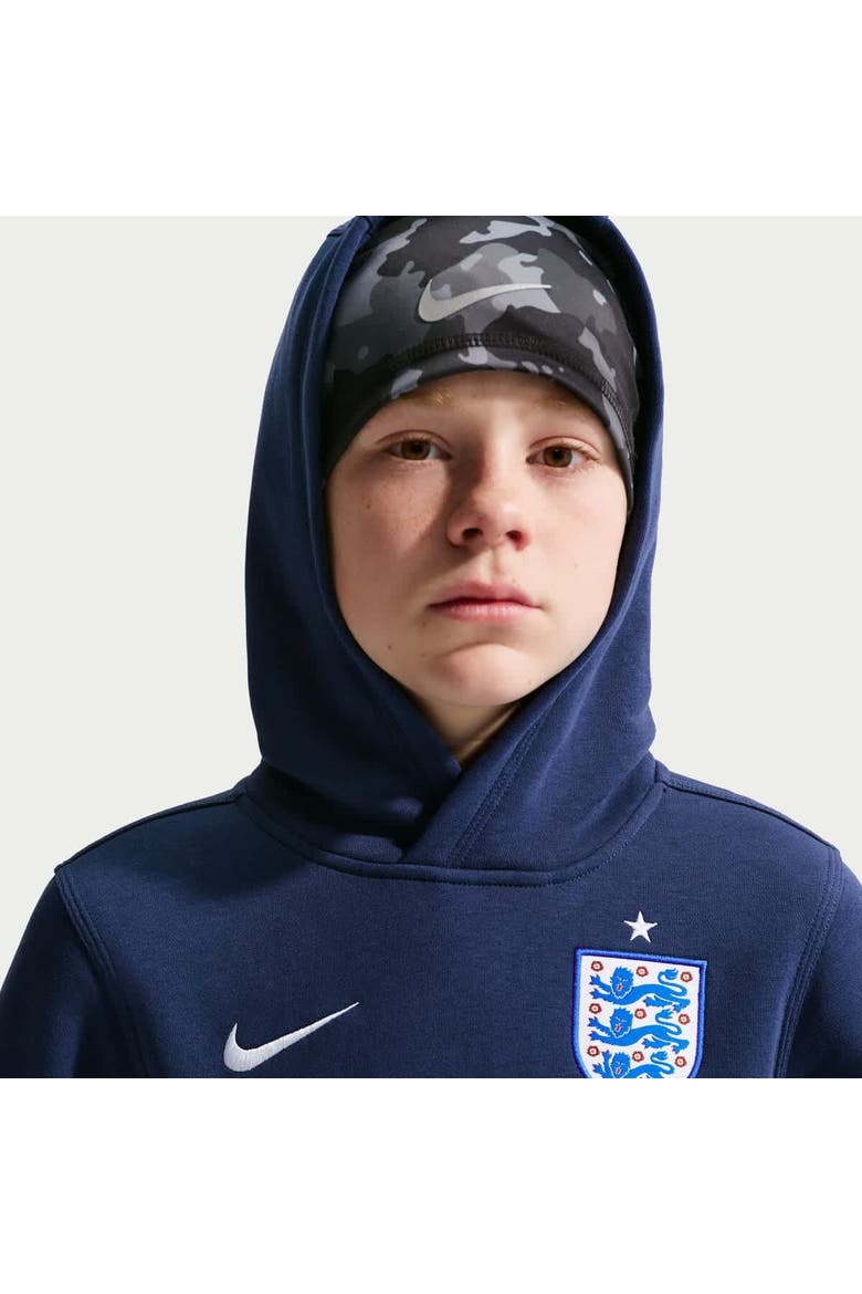 Youth Nike Navy England National Team Club Hoodie, Alternate, color, Navy