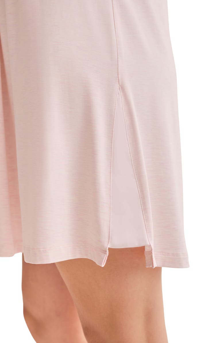 Fleur't Flutter Sleeve Sleep Shirt, Alternate, color, Strawberry Whip