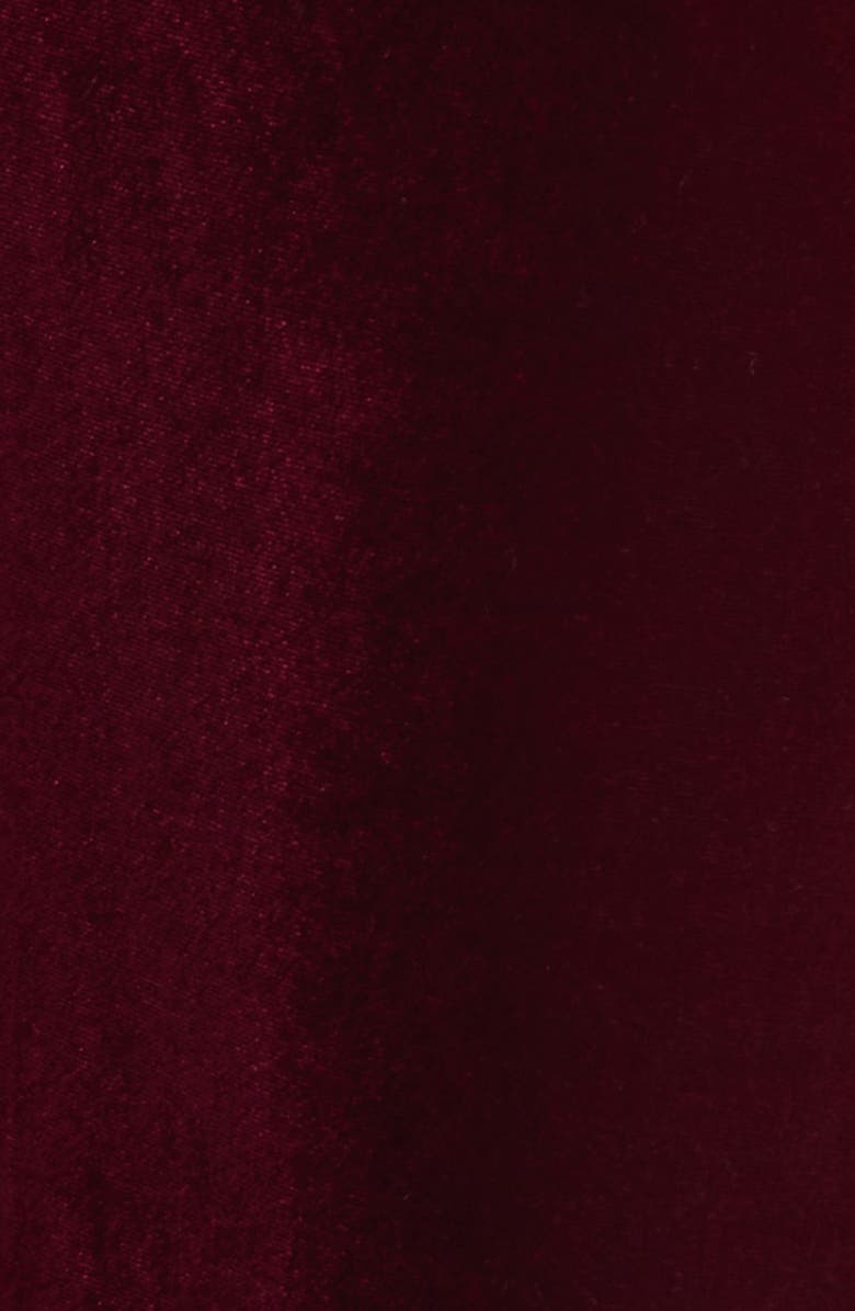 Lulus Fashion Agenda Strapless Velvet Jumpsuit, Alternate, color,