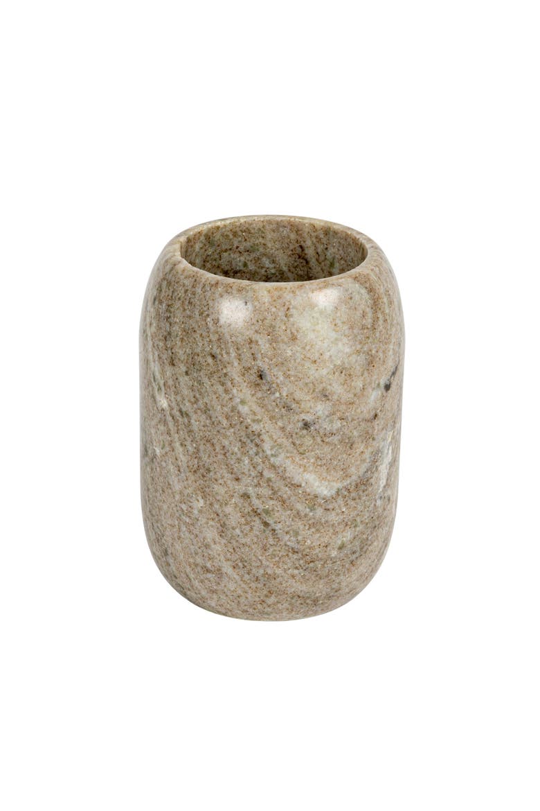Modern Marble Bottle Holder, Beige, Main, color, Natural