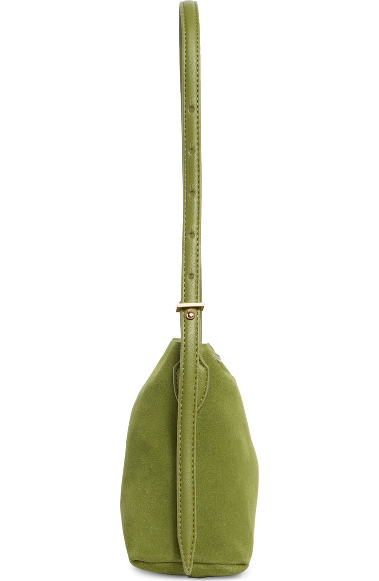 Sam Edelman Harlyn Suede Shoulder Bag, Alternate, color, Light Green