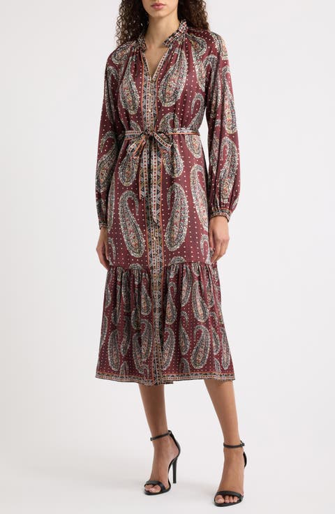 Sienna Print Midi Dress